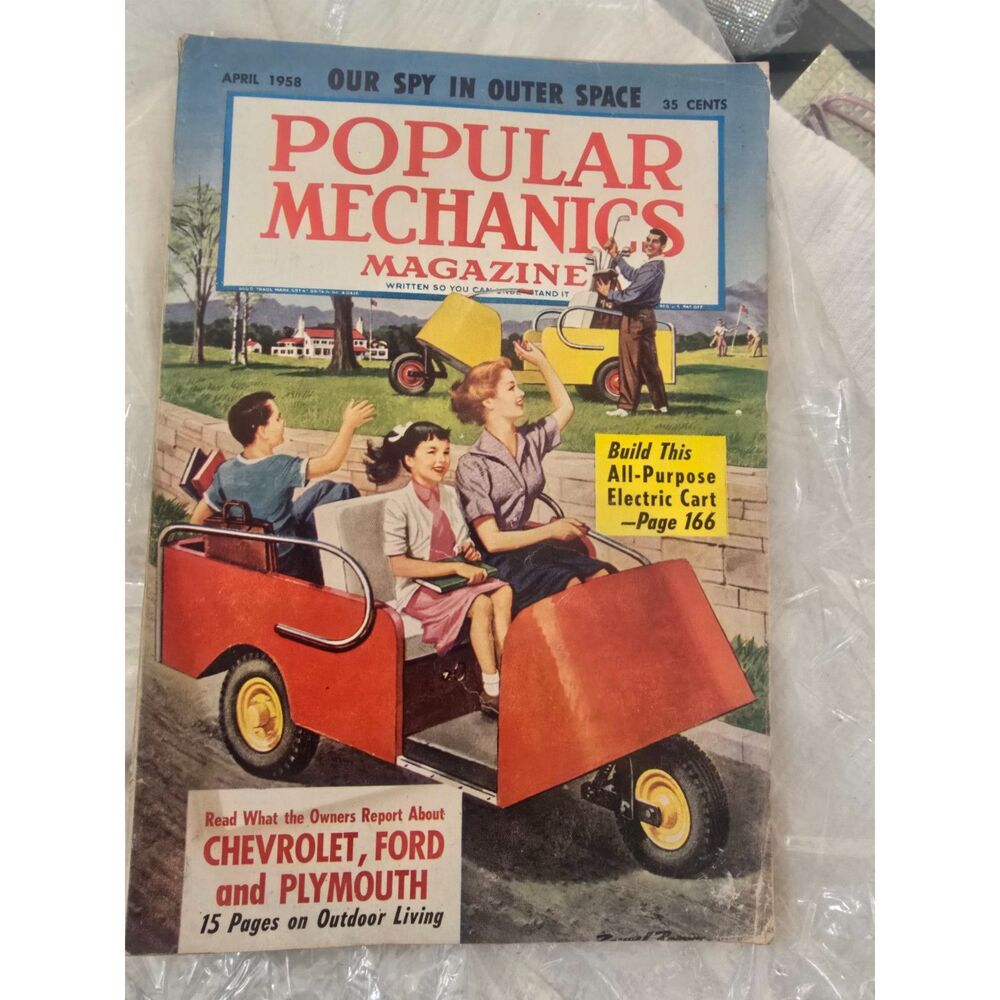 April 1958 - Popular Mechanics